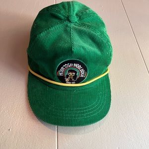 Corduroy Peter Tosh Reggae SnapBack Green